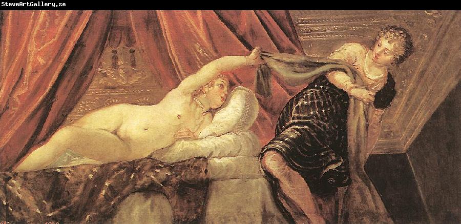 TINTORETTO, Jacopo Joseph and Potiphar's Wife r